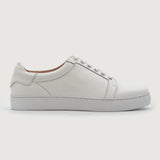 Tan Full-Grain leather Sneakers - Goodyear Welt Construction & Front Toe Box Detail