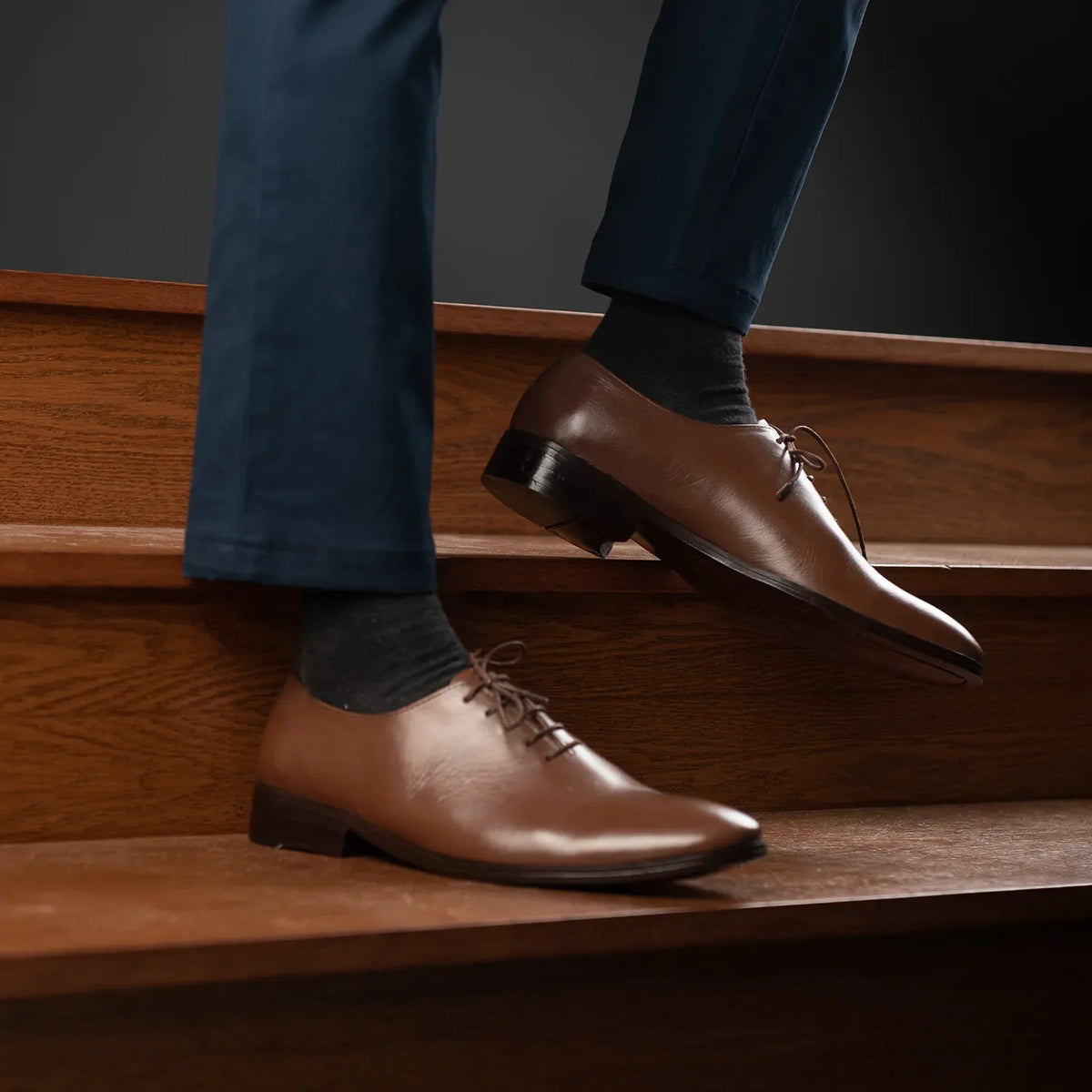 Orlaven Director Wholecut 浅棕褐色 真皮皮鞋 男士 footwear image 9