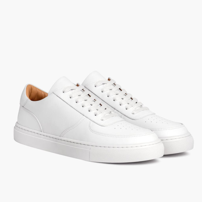 Court White Leather Sneakers 女士