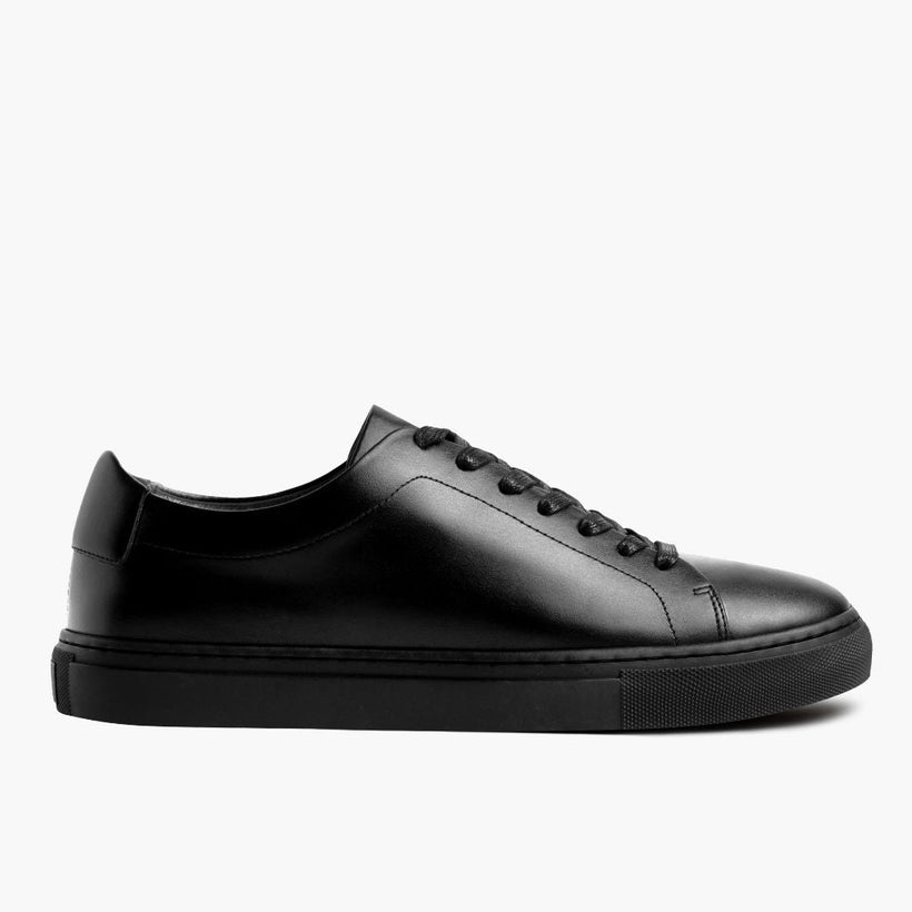 Encore Jet 黑色 Leather Sneakers 男士