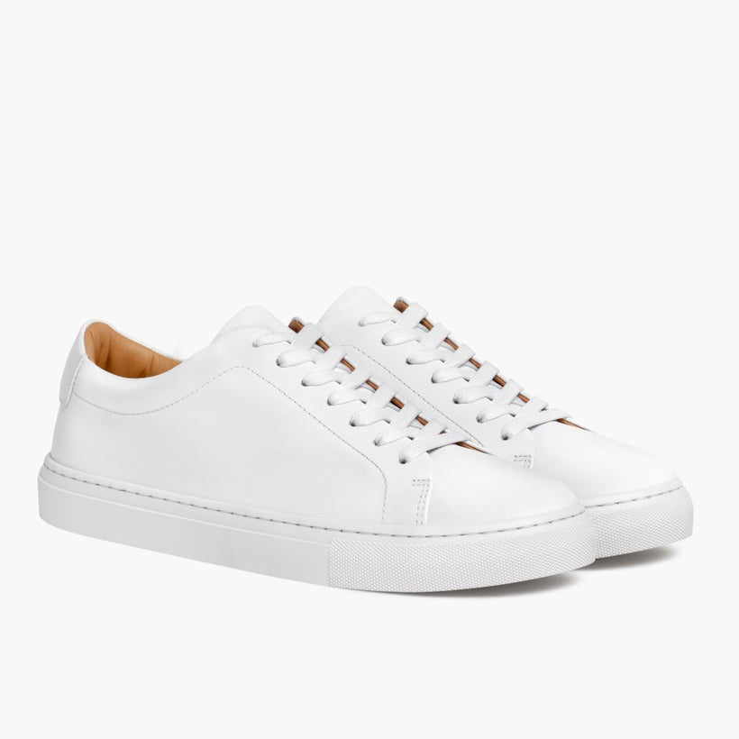 Encore White Leather Sneakers 女士