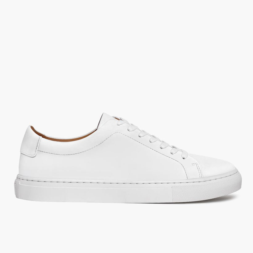 Encore White Leather Sneakers 男士