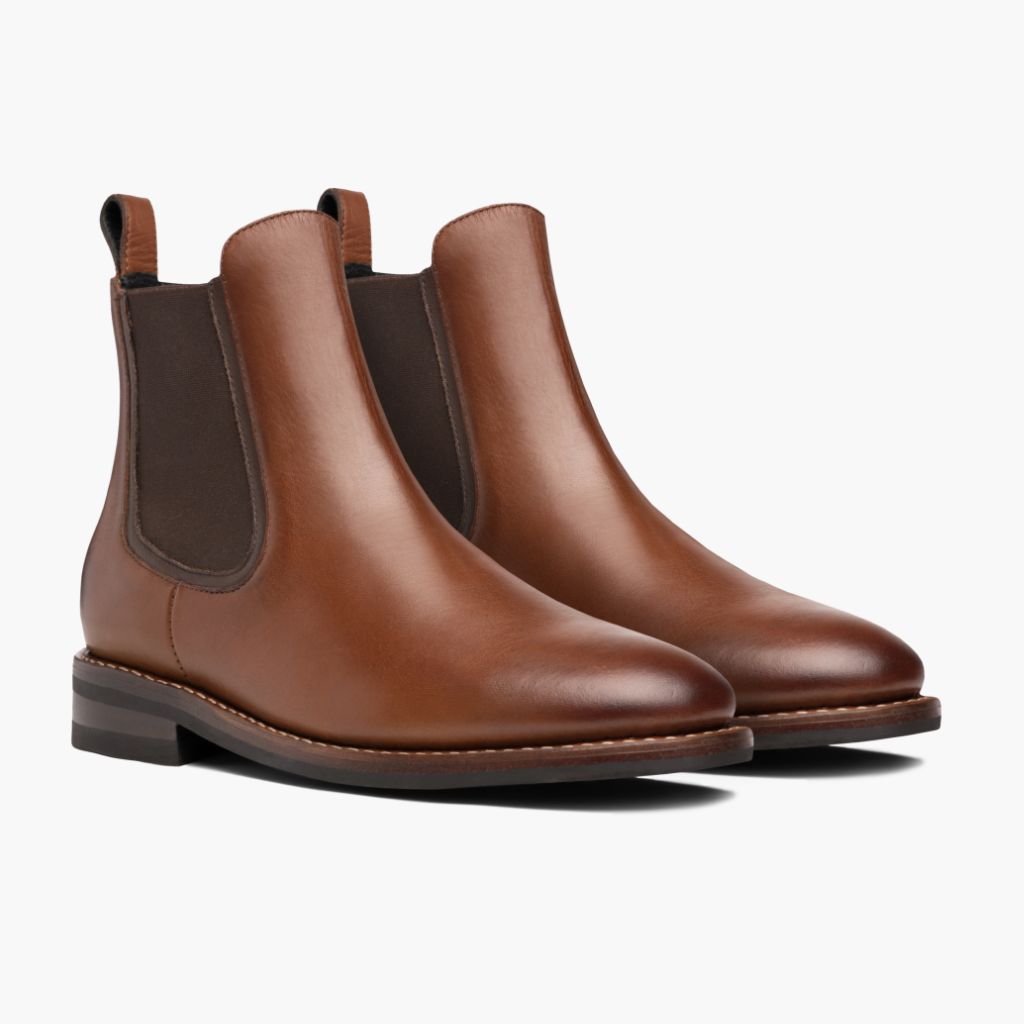 Duke Brandy 真皮工装靴马丁靴 男士 in Classic Full-Grain Leather - 侧面轮廓视角 | 官方商城选购