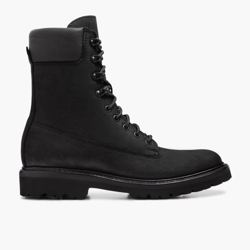 Explorer 黑色 Matte Leather Boots 男士
