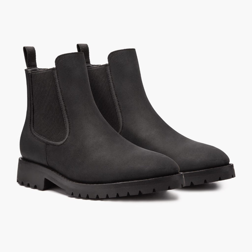 Legend 黑色 Matte Leather Boots 男士