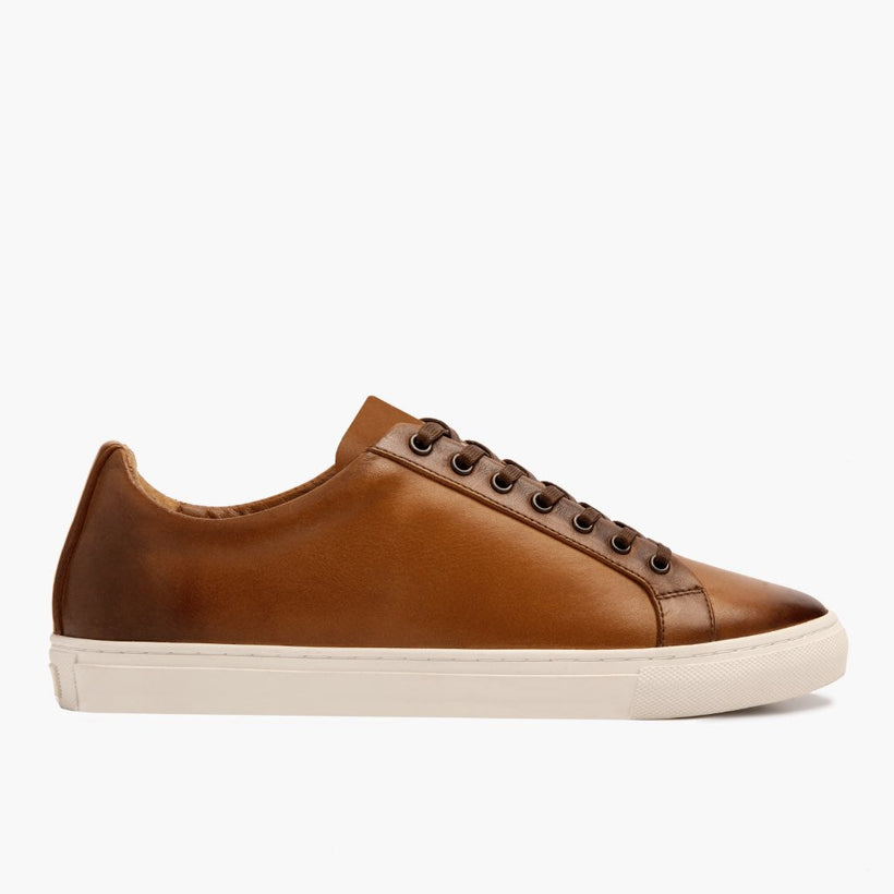 Premier Low Top Toffee Leather Sneakers 男士
