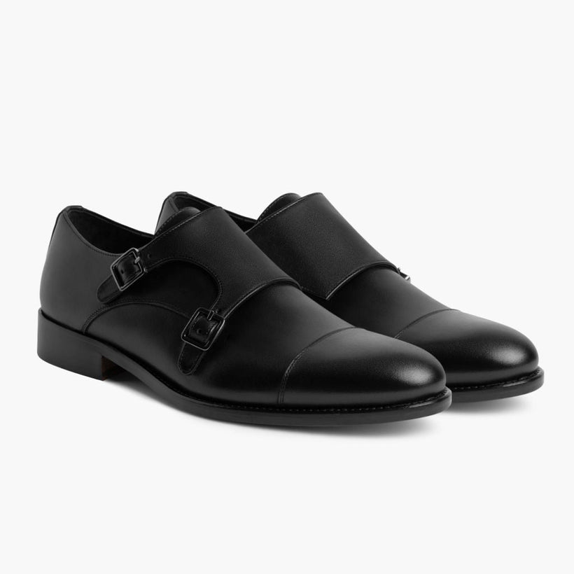 Saint 黑色 Leather Loafers 男士