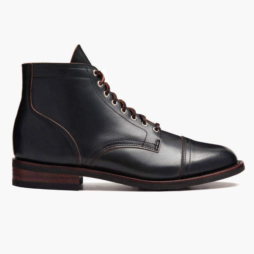 Vanguard Indigo Leather Boots 男士