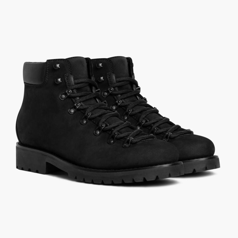 Commander 黑色 Matte Leather Boots 男士