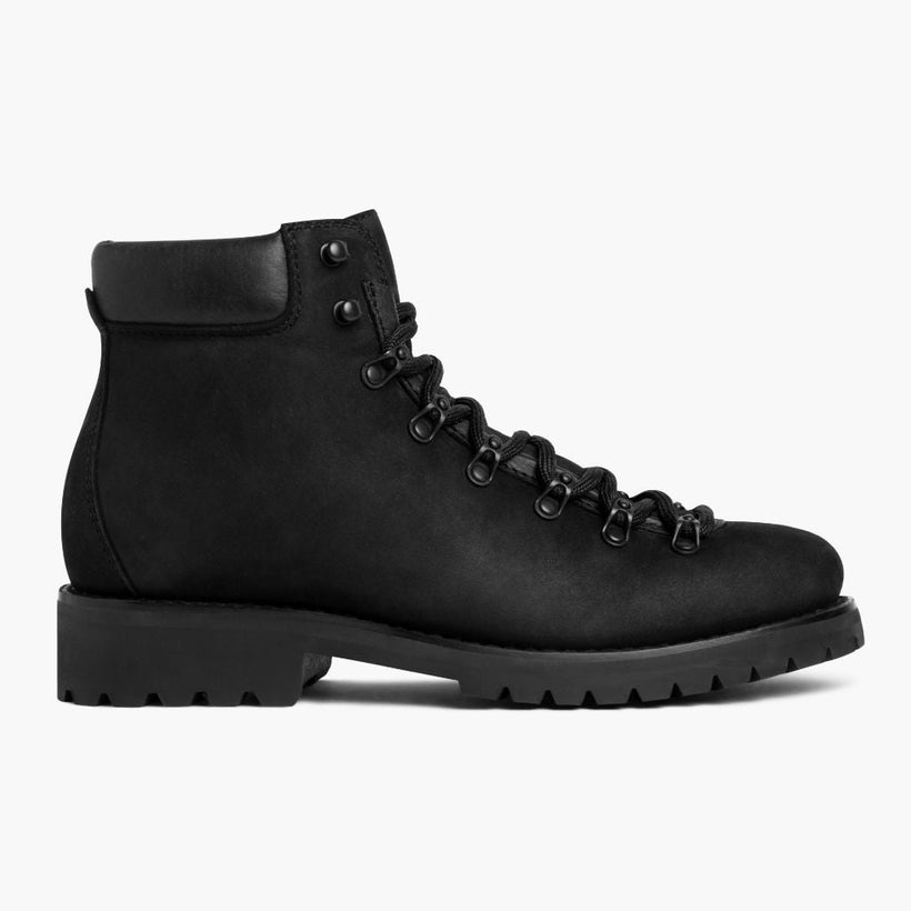 Commander 黑色 Matte Leather Boots 男士