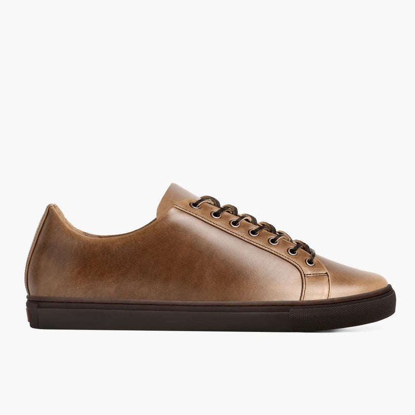 Premier Low Top Natural Leather Sneakers 男士