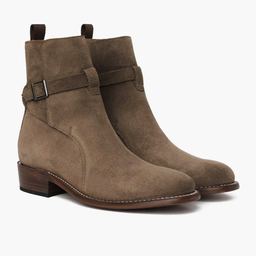 Rogue Taupe Leather Boots 男士