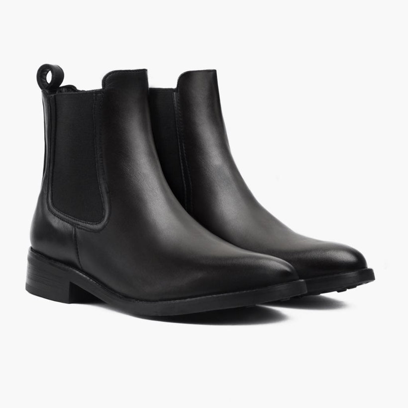 Duchess 黑色 Leather Boots 女士