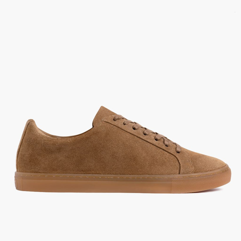 Premier Low Top Camel Leather Sneakers 女士