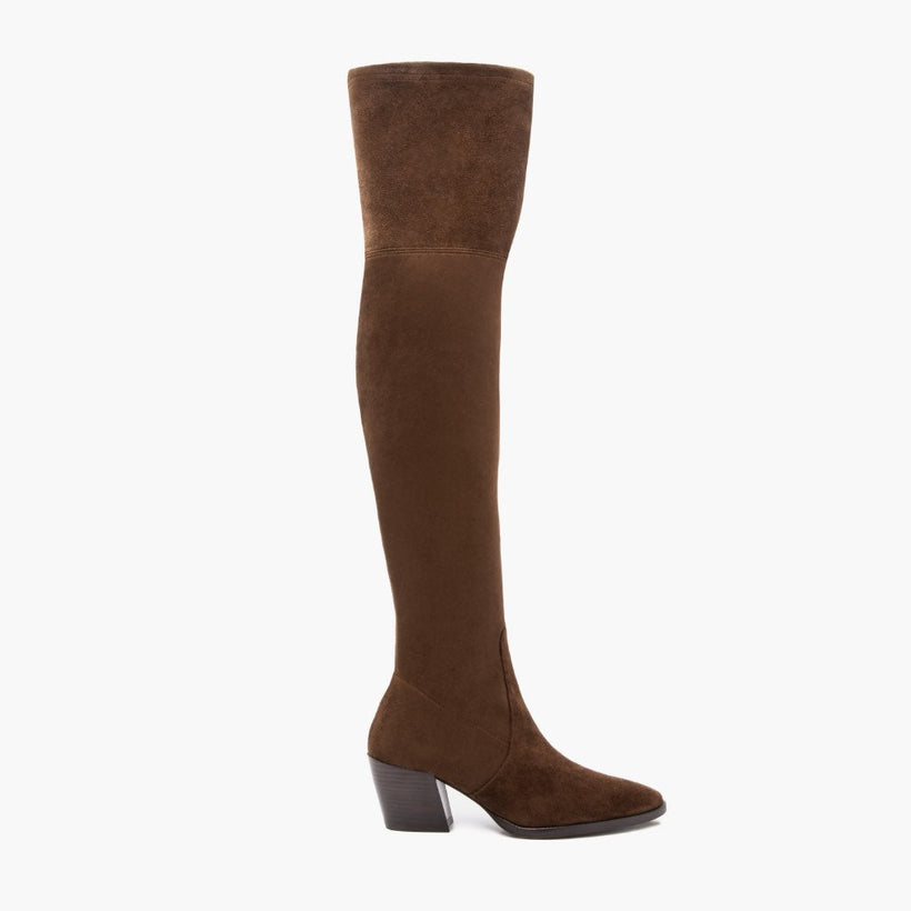Tempest Espresso Leather Boots 女士