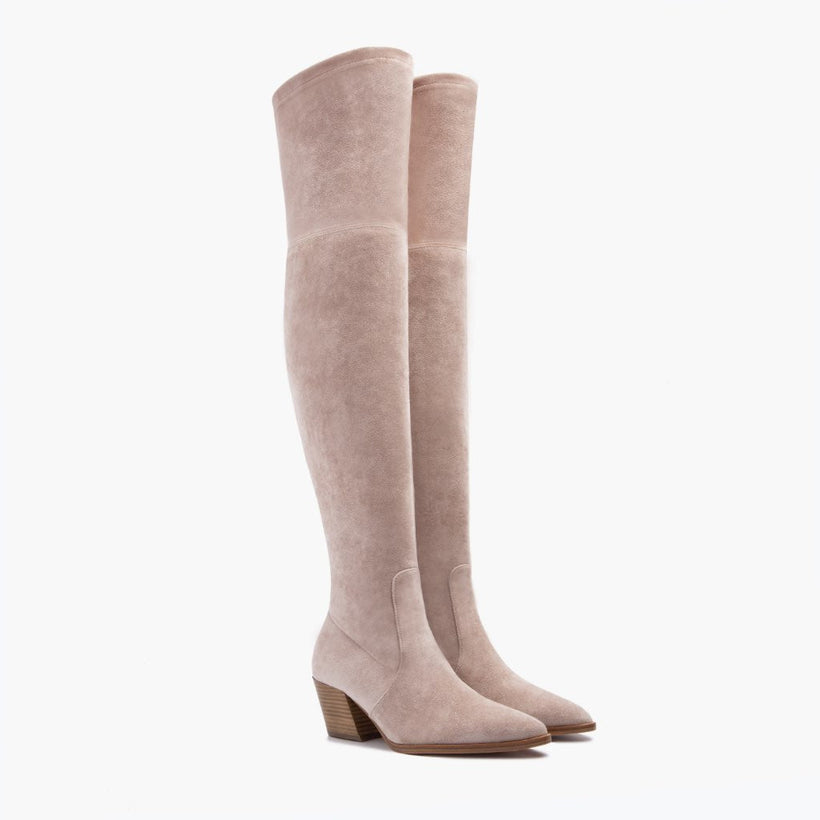 Tempest Sand Leather Boots 女士
