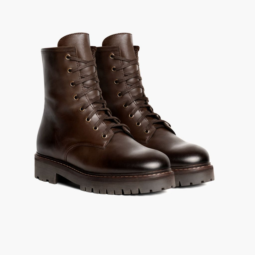 Combat Java Leather Boots 女士