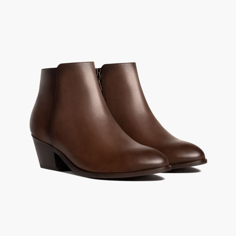 Downtown Amaretto Leather Boots 女士
