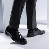 Orlaven Baxton Black Patent Leather Loafers footwear image 9