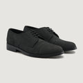 Dirk Brogues Derby Matte 经典黑 Nubuck 真皮皮鞋 - StudGuard 男士