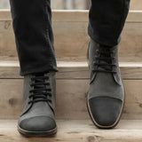 Authentic Full-Grain Leather Grain Depth & Pull-Up Patina Texture Detail