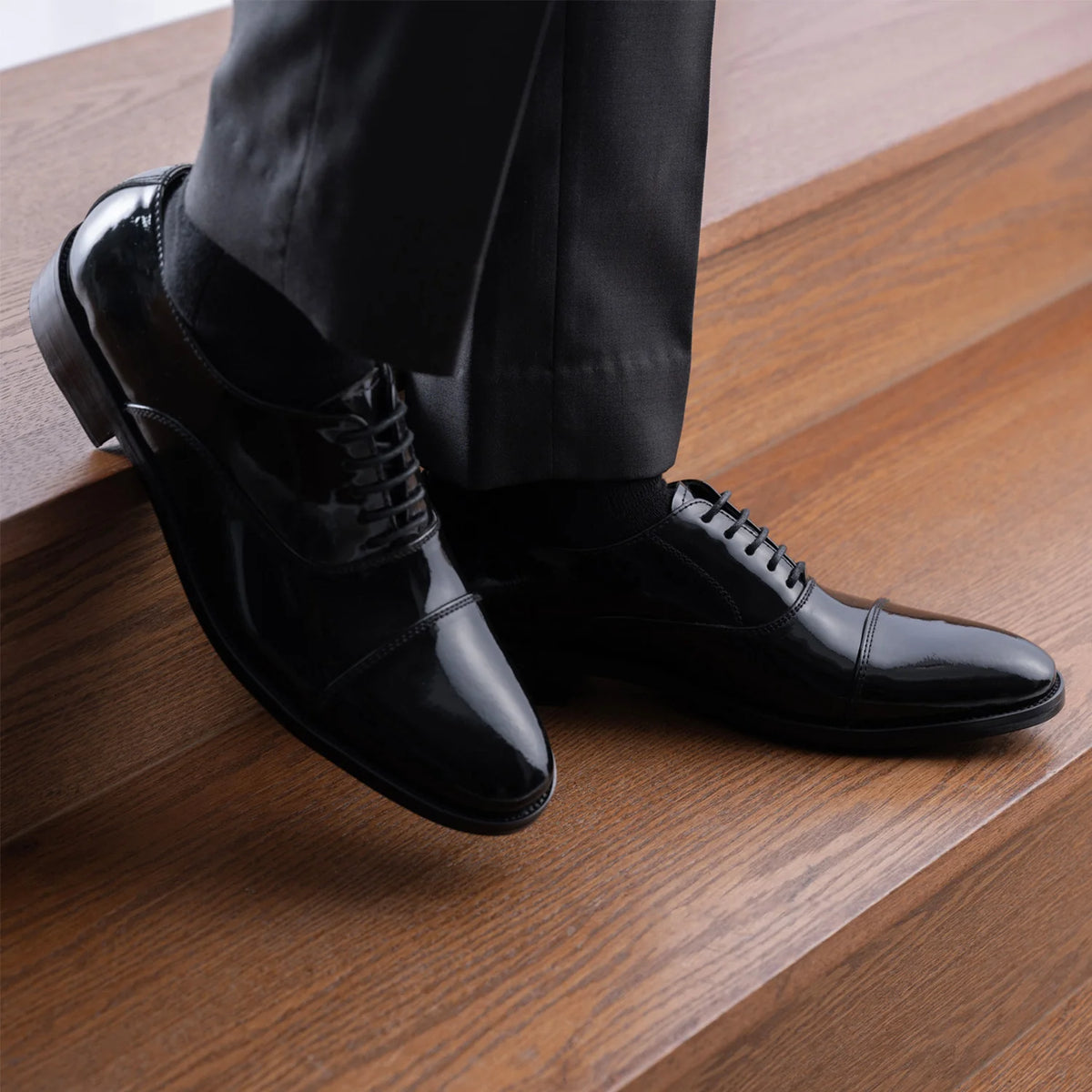 Orlaven Professor Oxford 经典黑 真皮皮鞋 男士 footwear image 9