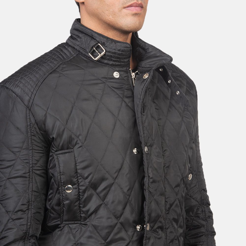 
内衬展示 Showing Quilted Polyester Lining & 内部双侧实用暗袋