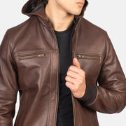
Bouncer Biz 真皮飞行员夹克 男士 – alternate product view 6