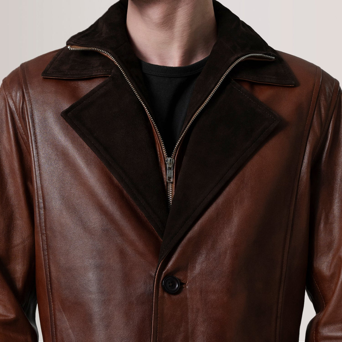 
内衬展示 Showing Quilted Polyester Lining & 内部双侧实用暗袋