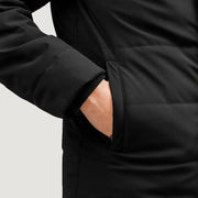 
内衬展示 Showing Quilted Viscose Lining & 内部双侧实用暗袋