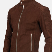 Fernando Quilted 真皮机车夹克 男士 – alternate product view 6