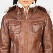 
内衬展示 Showing Fully Faux Fur Lined & 内部双侧实用暗袋