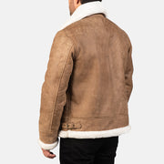 Francis B-3 黑色 真皮飞行员夹克 男士 – alternate product view 5