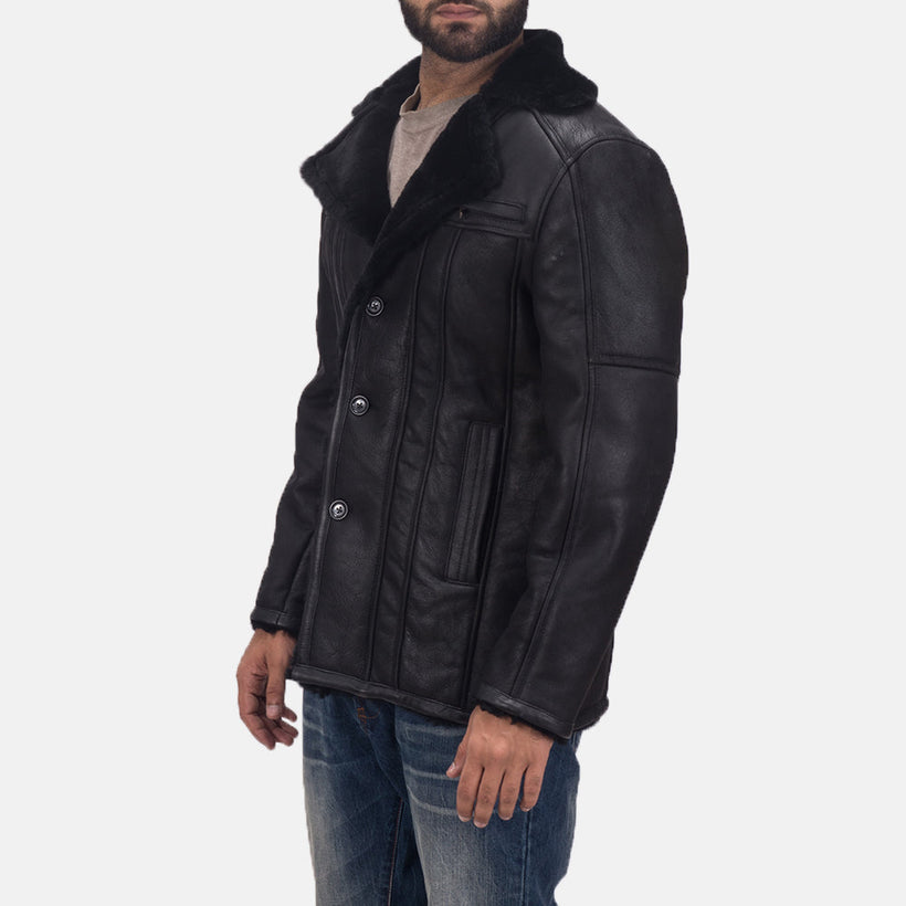 Furcliff Double Face Shearling 真皮大衣 男士