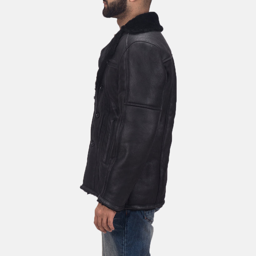 Furcliff Double Face Shearling 真皮大衣 男士