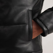 
内衬展示 Showing Polyester Lining & 内部双侧实用暗袋