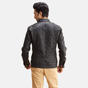 
内衬展示 Showing Quilted Viscose lining & 内部双侧实用暗袋