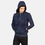 Kenton Hooded 真皮夹克 男士 – alternate product view 6