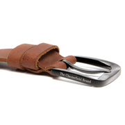 Copper Full-Grain Leather Belt 男士 – alternate product view 3