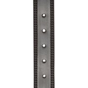 
Solid Antique Brass Hardware & Heavy-Duty Dual Zipper Detail on Manovo 头层牛皮 Belt 男士
