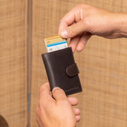 Leipzig Full-Grain Leather Card Holder 女士 – alternate product view 2