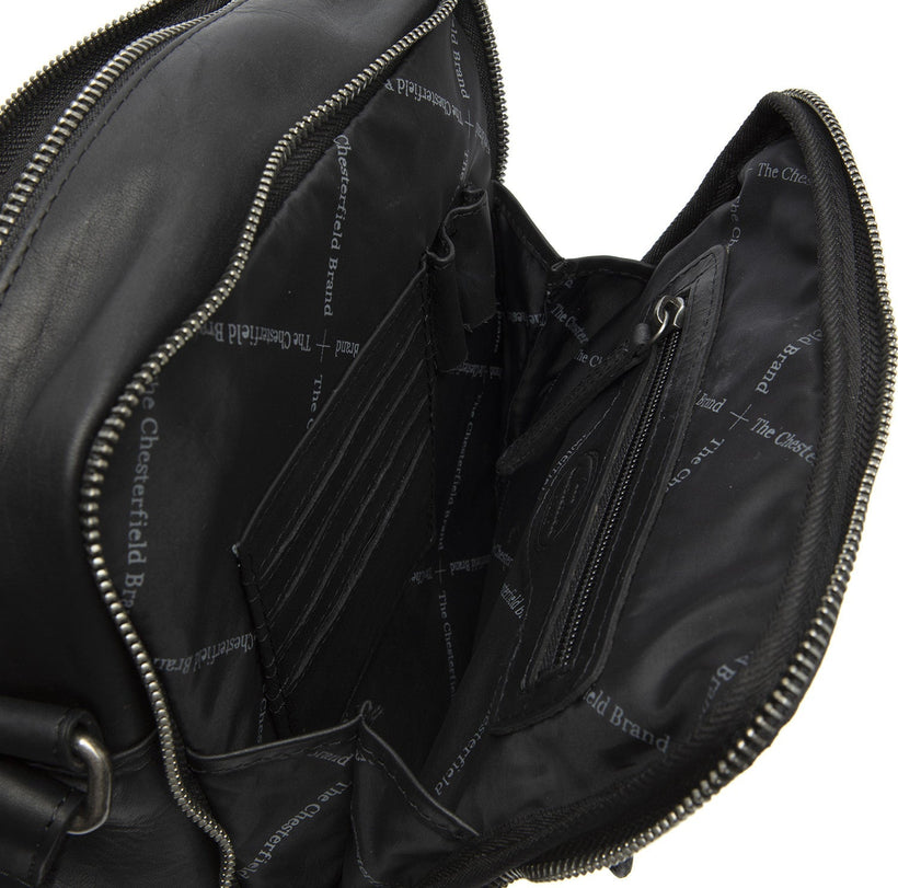 Alva Full-Grain Leather Crossbody Bag 男士
