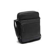 Anzora Full-Grain Leather Crossbody Bag 男士 in Classic 100% Full-Grain Leather - Full Exterior Front Profile View | Buy Online
