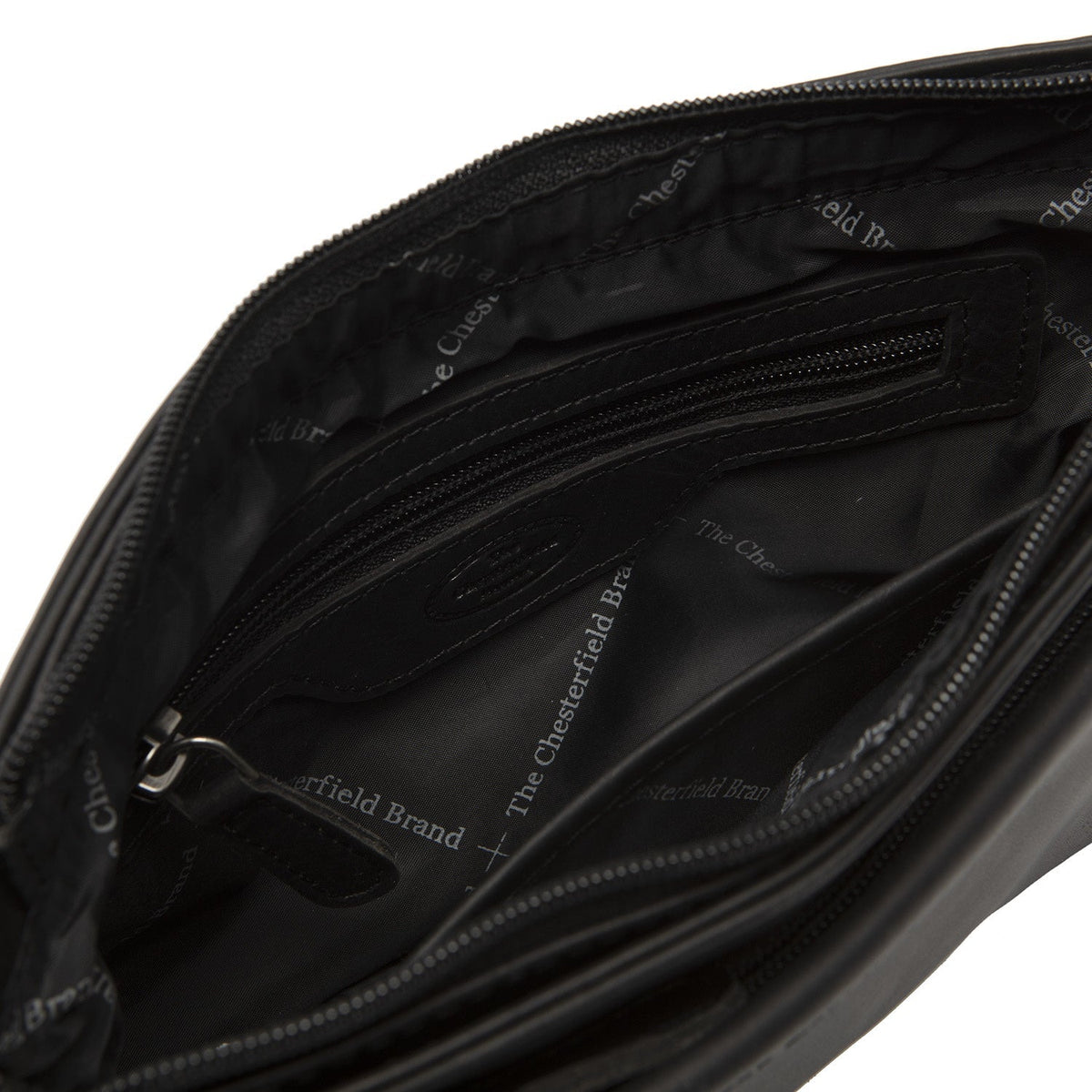 
Classic 100% Full-Grain leather Bag - 展现加固真皮背带与承重走线的背部视角