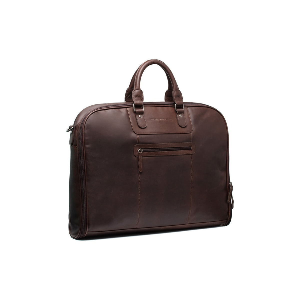 Tailored Rib Cuffs &amp; Hem Craftsmanship Construction Detail on Leather Garment Bag Josh 女士
