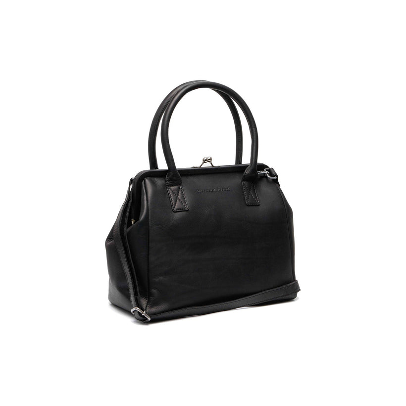 Dorin Full-Grain Leather Handbag 女士