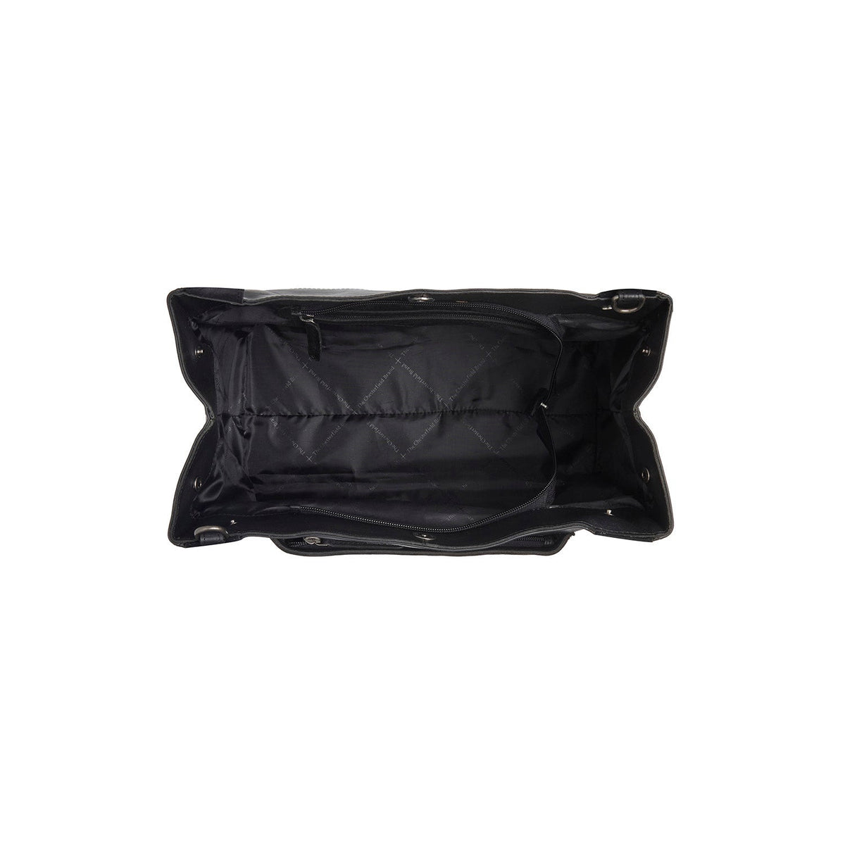 Authentic 100% Full-Grain Leather Grain Texture & Heavy-Duty Seam Stitching Detail