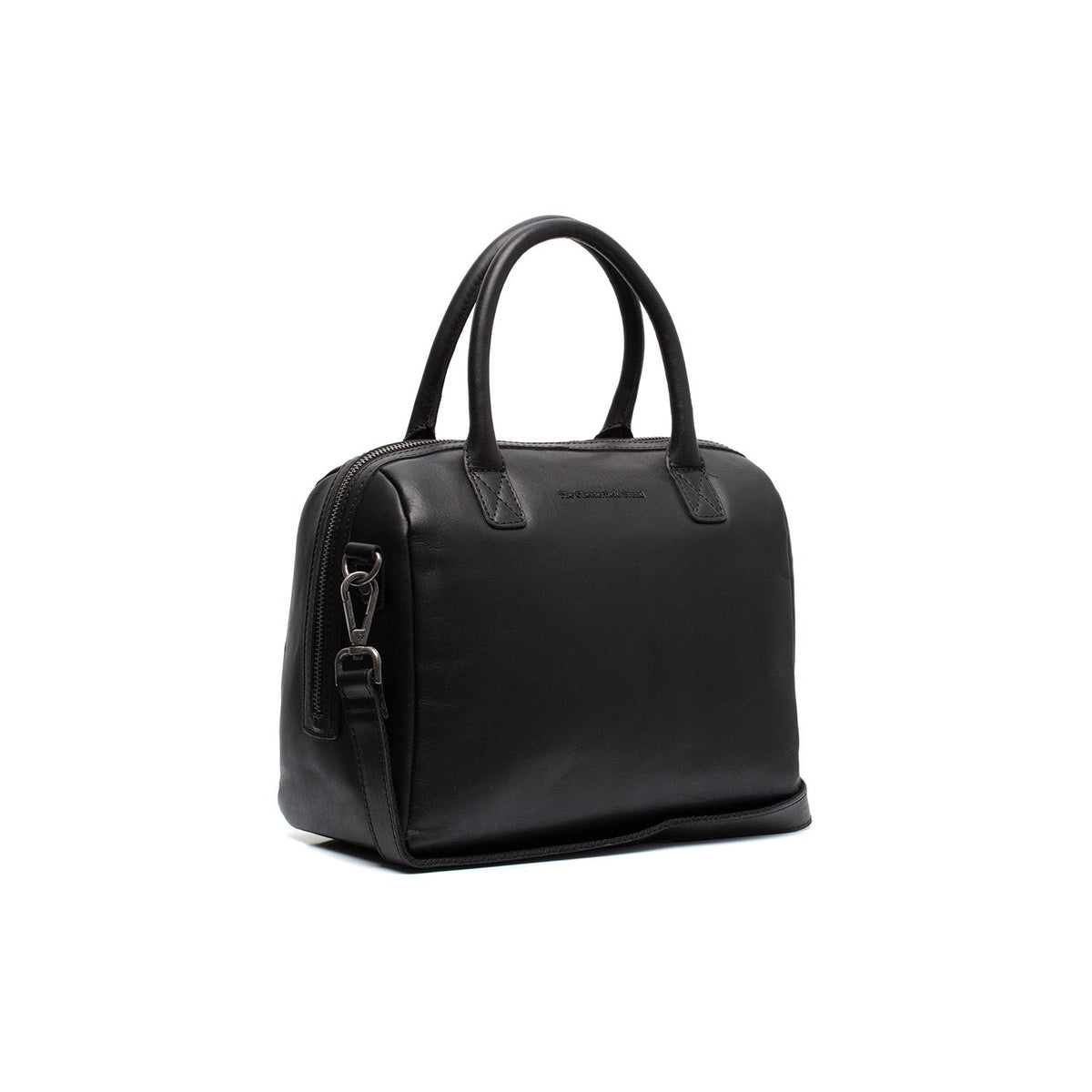 Langton Full-Grain Leather Handbag 女士 in Classic 100% Full-Grain Leather - Front Profile View &amp; Tailored Silhouette | Buy Online