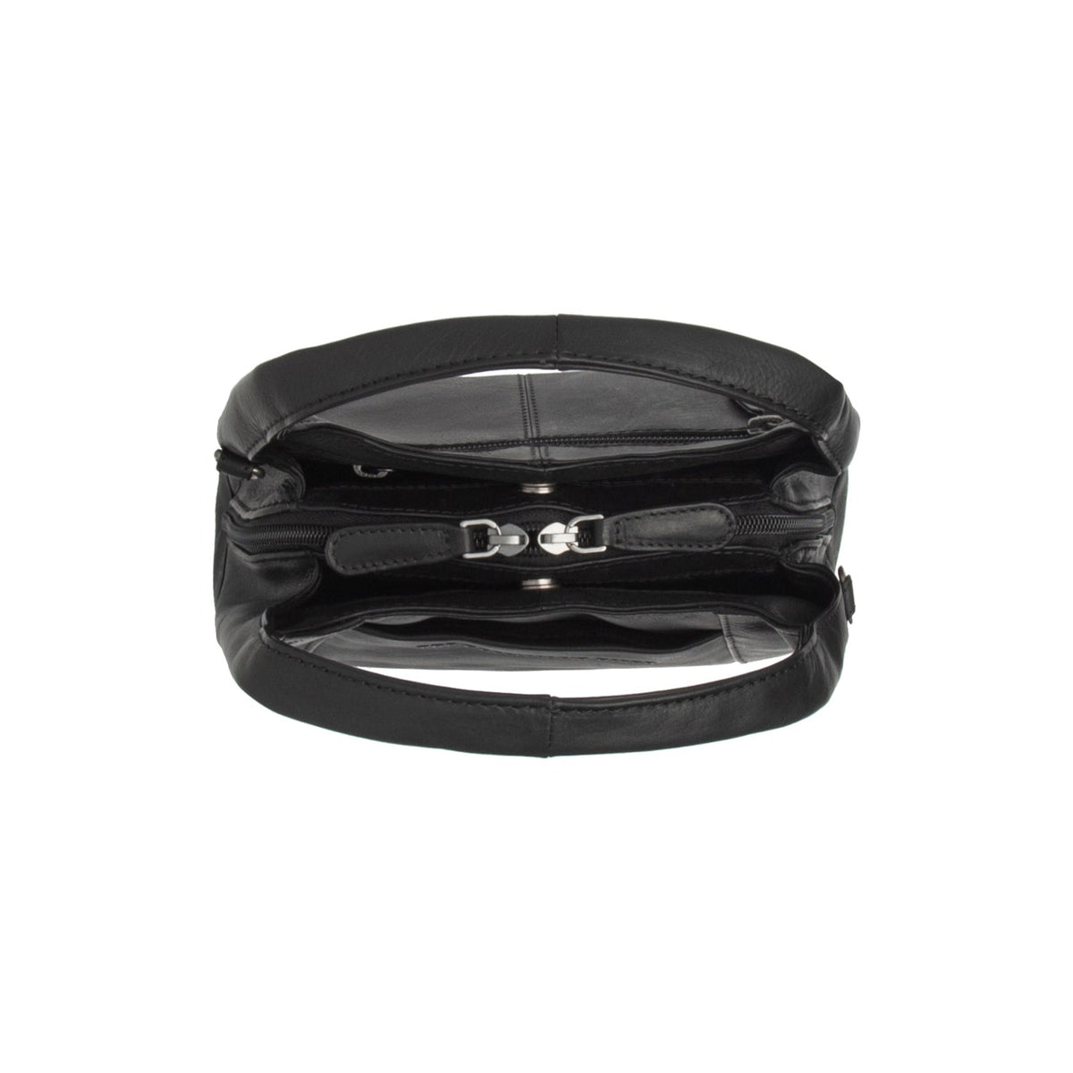 Lunera Full-Grain Leather Handbag 女士 - Lateral Side Profile View Showing Sleeve Cut &amp; Athletic Taper Fit