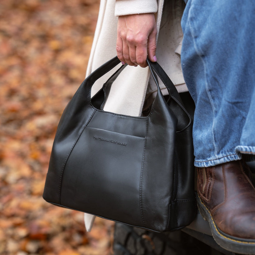 Salina Full-Grain Leather Handbag 女士